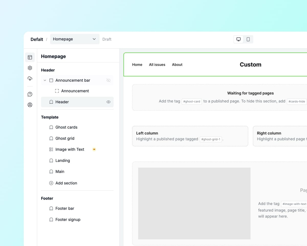 Customize your Ghost theme
